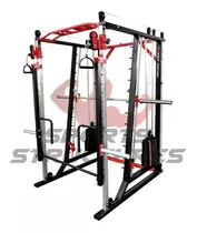 Jaula Rack Multifunción Para Varios Ejercicios Gym Completo 