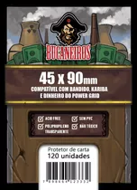 Sleeves 45x90 Mm 120 Protetores Bucaneiros Bandido Kariba