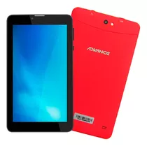 Tablet 7 Advance Prime Pr5850, Sim 3g, 1 + 16 Gb Basicas Color Rojo
