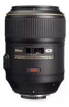 Lente Nikon Af-s Vr Micro 105mm F/2.8g If Ed + Parasol+bolsa