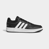 Tenis Para Hombre adidas Hoops 3.0 Low Classic Vintage Color Core Black/cloud White/grey Six - Adulto 8 Mx