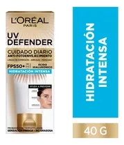 Crema Loreal Uv Defender Hidratacion Spf50 40g