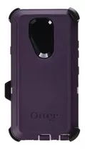 Funda Otterbox Defender LG G7 Thinq Purple Nebula Winsome Or
