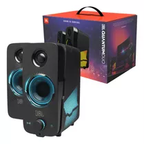 Caixa De Som Auto-falantes Gamer Rgb Jbl Quantum Duo - Preta