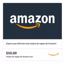 Tarjeta De Regalo Amazon 50$