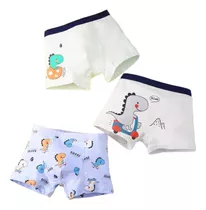 Kit 6 Cuecas Boxer Infantil Oferta