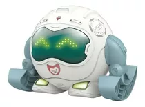Brinquedo Robô Cambalhota Com Som E Luz 7203 - Braskit Cor Branco