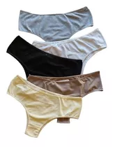 Culote Vedetina Algodón Y Lycra Pack X 3 Talle Especial Xl