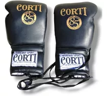 Guantes Boxeo Corti 12 Oz Cuero , Kick Boxing Profesionales.