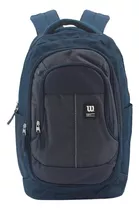 Mochila Urbana Wilson Urbana 65.11081 Color Azul Diseño Liso 30l