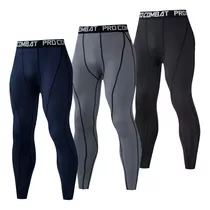 Calza Térmica Deportiva Pack X3 Entrenamiento Hombre El Rey