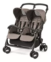 Carrinho Para Gemeos Aria Shopper Twin  Peg Perego Mod Beige