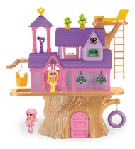 Brinquedo Casinha Na Árvore Infantil Bonecas - Homeplay