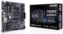 Motherboard Asus Prime A320m-k Am4 Ddr4 Amd A320 Hdmi !! Color Negro