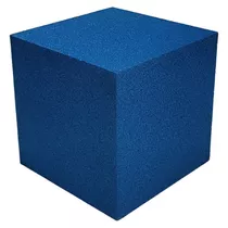 Cubo Esquinero Trampa De Graves Color Azul  20x20x20cm 