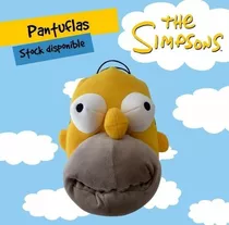 Pantuflas Personajes Peluche Homero Simpson