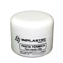 Kit 12 Pasta Térmica Branca Implastec 100g Alta Qualidade