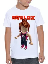 Camiseta Infantil Roblox Julia Game Jogo Skin Persongem #06