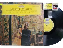 Lp - Acetato - Nicanor Zabaleta - Orquesta  De Cámara Paul