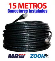 15 Mts De Cable Utp Cat5e Outdoor Intemperie  Internet