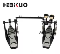 Doble Pedal Bombo Hebikuo G-710 - Doble Cadena, Alta Calidad