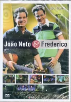 Dvd João Neto E Frederico Ao Vivo Versão Do Álbum Estandar