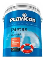 Pintura Piletas Plavicon Base Acuosa Azul Caribe 4lt