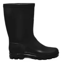 Bota De Lluvia Calfor Art. 765. Lady Boots Negra 35 Al 40