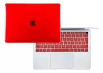 Carcasa Case Macbook + Protector De Teclado Español Pro Air