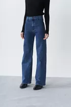 Jean Navy Straight  Mujer Desiderata