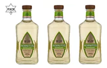 Pack 3 Unds Tequila Hornitos Reposado 750ml 100% Original