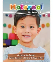 Revista - Lições Bíblicas Professor - Maternal - 2° Tr. 2024