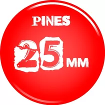 10 Pines Prendedor Personalizado De 25mm