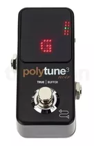 Pedal Polytune 3 Noir Mini Afinador Tc Cromatico  Bonafide