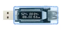 Detector Tensão Usb Celular Pc Voltímetro 3 Em 1 Usb-tester