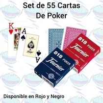Juego De Cartas De Póker Set De 55 Cartas 