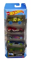 Hot Wheels Pack 5 Carrinhos Mattel - Vários Modelos Escolha