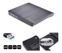 Usb 3.0 Cd Externo Slim Dvd Writer Unidad Quemador Lector Re