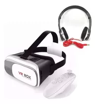 Culos Vr 3d + Controle Bluetooth + Fone De Ouvido