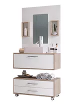 Mueble Baño Class De 80cm Pileta+espejo Premium La Tentación