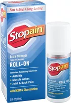 Alivio Del Dolor De Fuerza Extra Roll-on Stopain De 3 Onzas