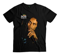 Polera Bob Marley Reggae Algodón Hombre Mujer One Love