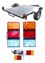 Foco Farol Carro Arrastre 24 Led Impermeables ( El Par ) 