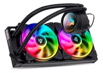 Water Cooler 240mm 2 Fan Rgb Processador Pc Cpu Gamer Led