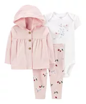 Carter´s Set 3 Piezas Body Campera Pantalon Colibri 1n678610