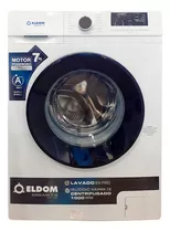 Lavarropas Eldom De 7kg Drema7kg 1000rpm Carga Frontal - Ltc Color Blanco