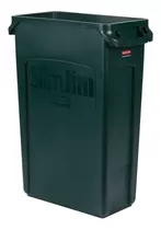 Contenedor Slim Jim Con Logo De Reciclaje 354007 Rubbermaid
