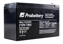 Bateria 12v 7ah Probattery Auto A Bateria Juguetes Niños