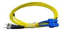 Patchcord Sc/pc - St/pc Monomodo 9/125um Duplex De 2mt