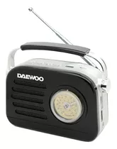 Radio Dual Daewoo Bluetooth Usb  Am Fm  Parlante Pilas 220v